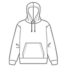 パーカー（ジッパーなし・アッシュ別）