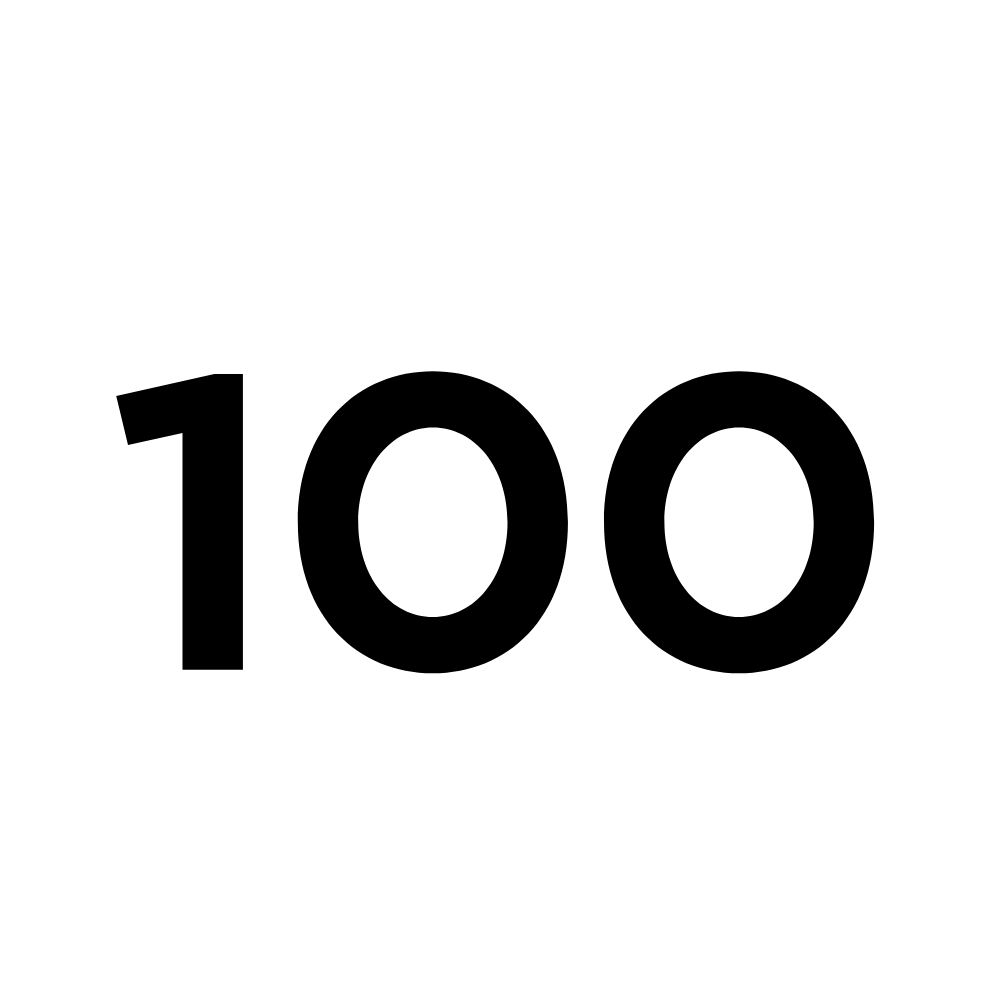 100